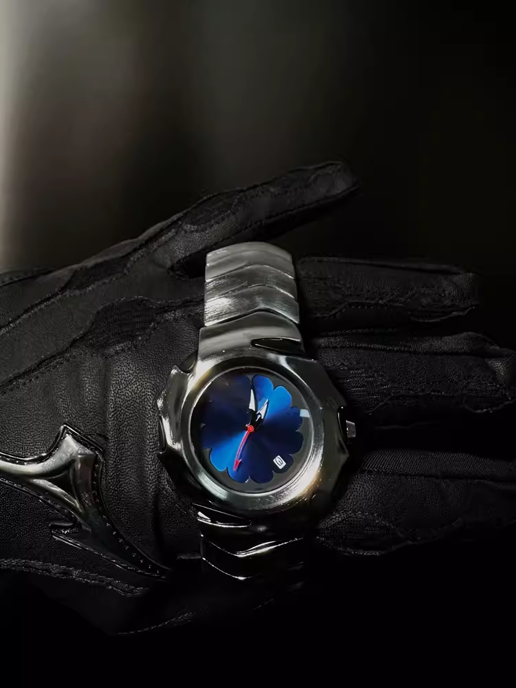 Y2K Blade Retro Watch - Non-Oakley Style Steel Quartz Unisex Vintage | Y2Bling
