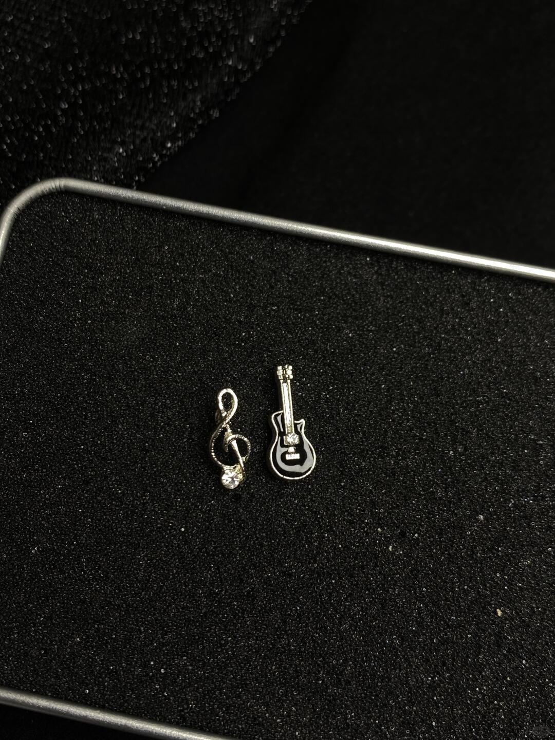 Guitarist Groupie Stud Earrings | Indie Melody & Everyday Edge (Limited Edition)