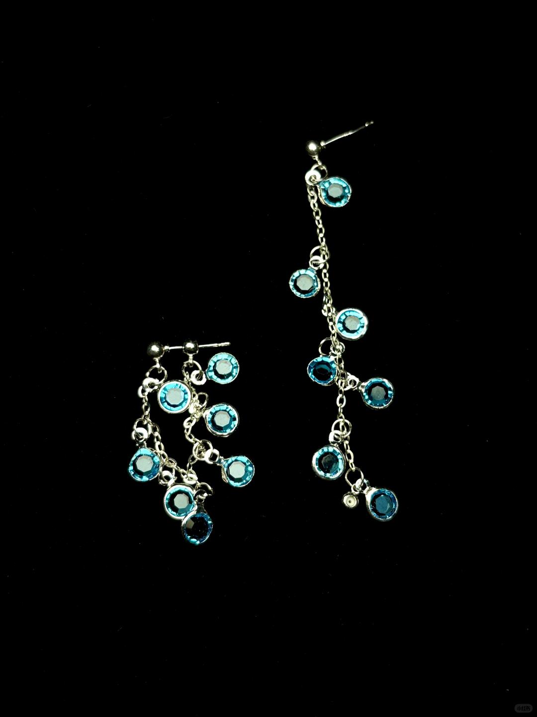 Aqua Switch Stud Earrings | Two-Way Wear & Sunlit Shine (Limited Edition)