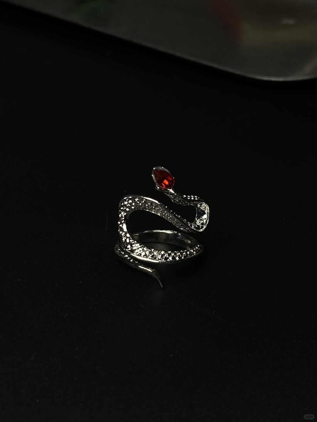 Snake Soul Ring | Gothic Serpent & Adjustable Indie Edge (Limited Edition)