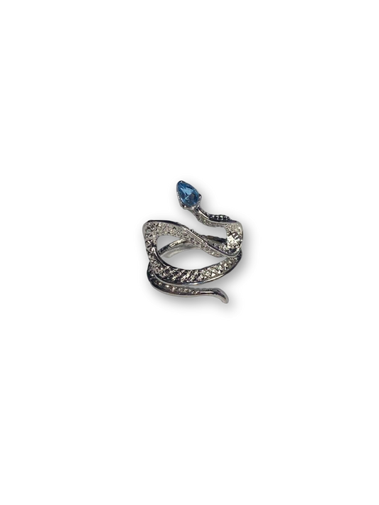 Snake Soul Ring | Adjustable Serpent & Zircon Glow (3 Colors, Limited Edition)