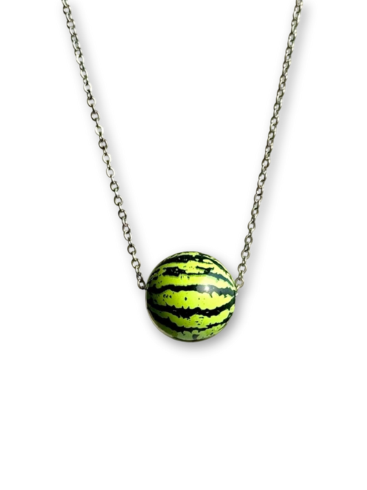Say Hi Watermelon Necklace | Playful Summer Charm (Limited Edition)