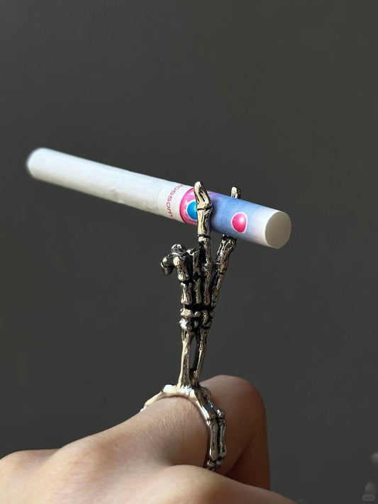 Last Breath | Skeleton Grip Ring for Smoke & Statement (Y2K Limited)