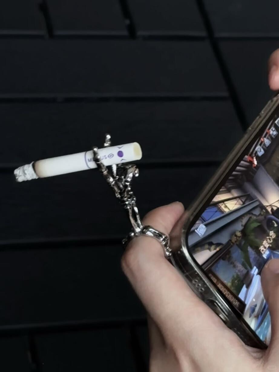 Last Breath | Skeleton Grip Ring for Smoke & Statement (Y2K Limited)