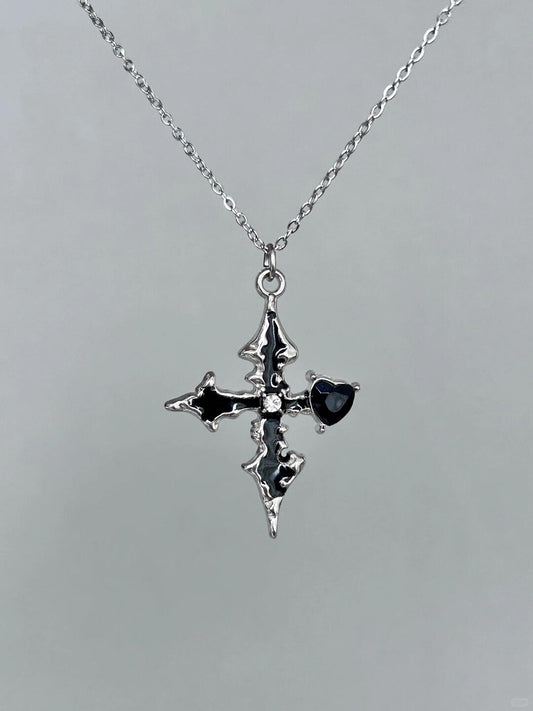 Black Chapel Necklace | Gothic Elegance & Eternal Night (Limited Edition)