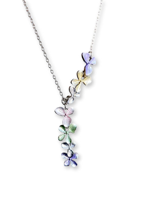 Endless Summer Iris Necklace | Sylvia’s Poetic Impression Pendant (Limited Edition)