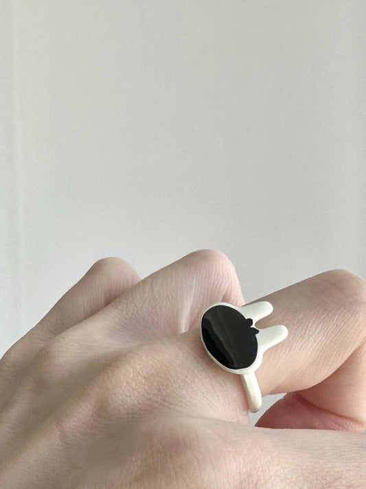 Bunny Bite Ring | Playful Y2K Whimsy (Limited Edition)