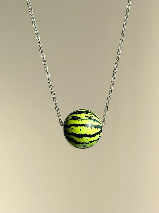 Say Hi Watermelon Necklace | Playful Summer Charm (Limited Edition)