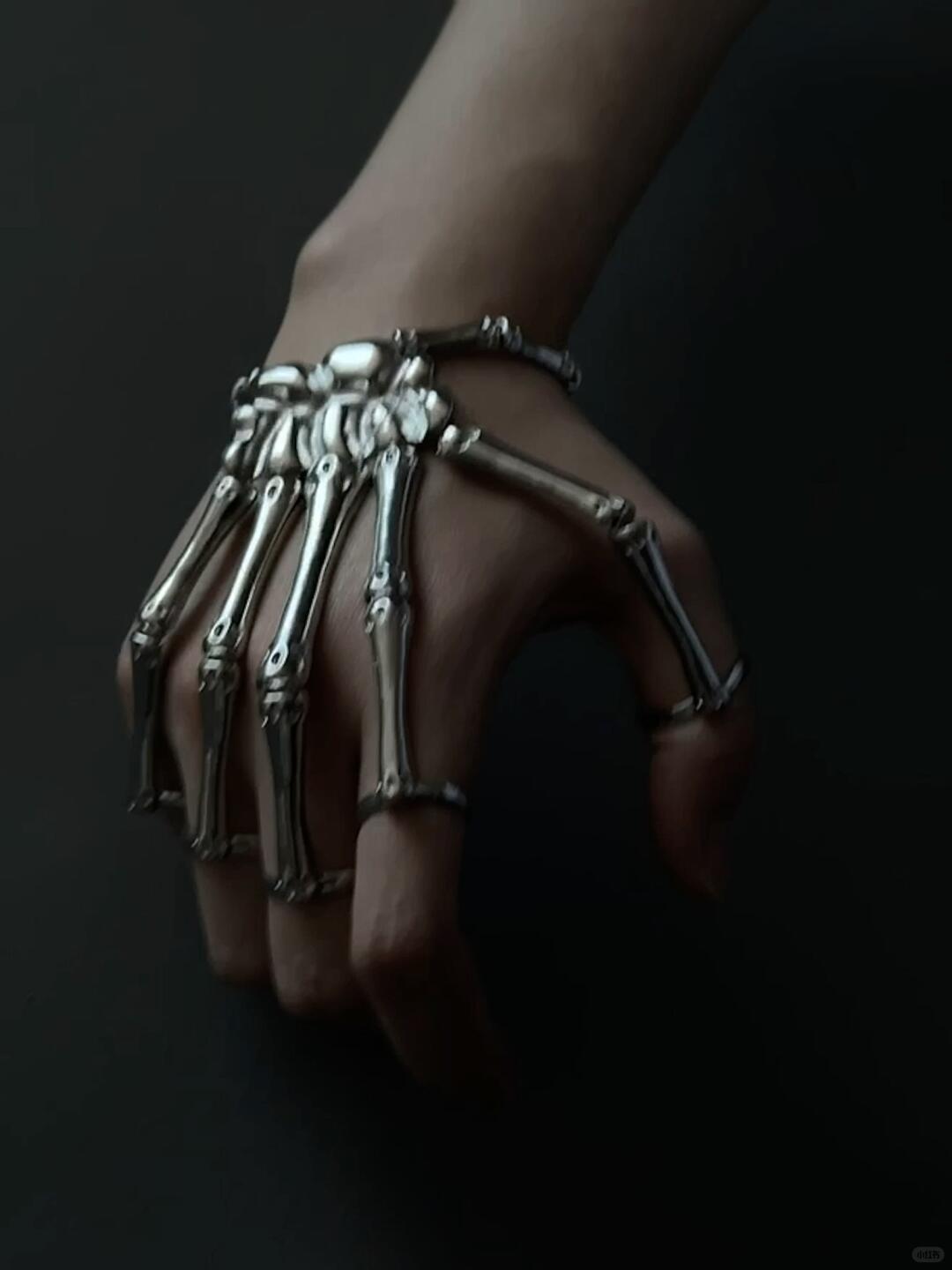 Exoskeleton | Mech-Bone Bracelet for Futurist Dreamers and Relentless Souls
