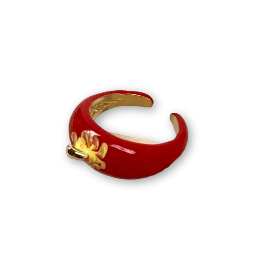 Pomme Apple Ring | Playful Charm & Poetic Design (Limited Edition)