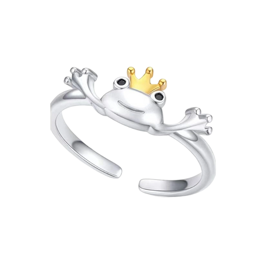 Crown’s Secret Key | Monarchical Gaze Statement Ring (Y2K Limited)