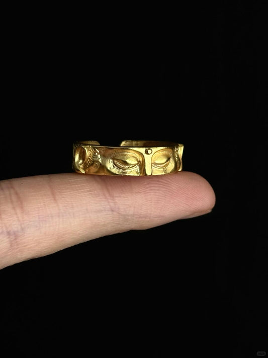 Zen Verse | Buddha Within Self Statement Ring (Y2K Limited)