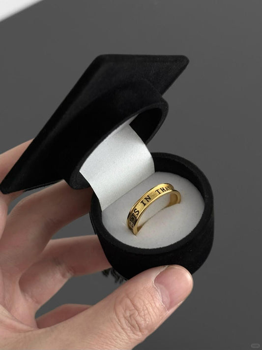 Graduation Ring Box | Sentimental Keepsake for New Beginnings (Limited Edition)