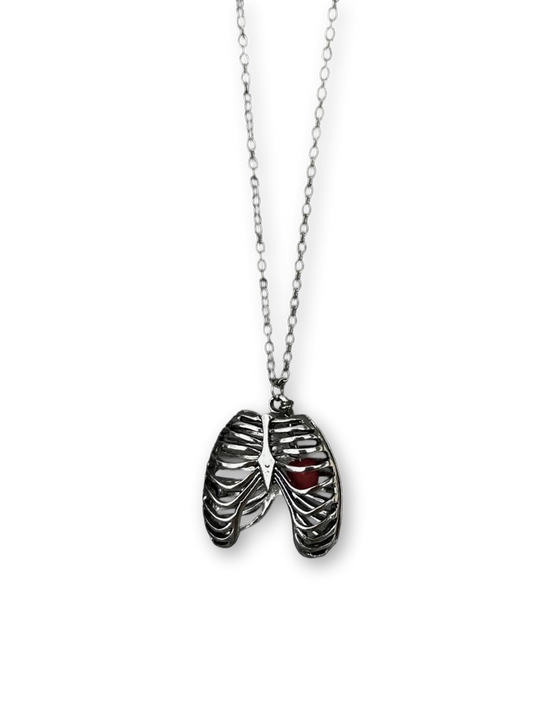 Warm Heart Necklace | Gothic Elegance & Soulful Design (Limited Edition)