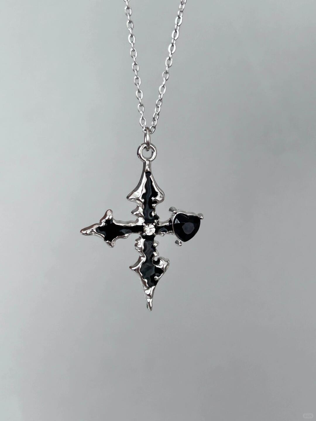 Black Chapel Necklace | Gothic Elegance & Eternal Night (Limited Edition)