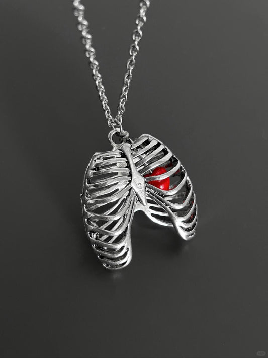 Heart on Trial Necklace | Gothic Passion & Rebellion (Limited Edition)
