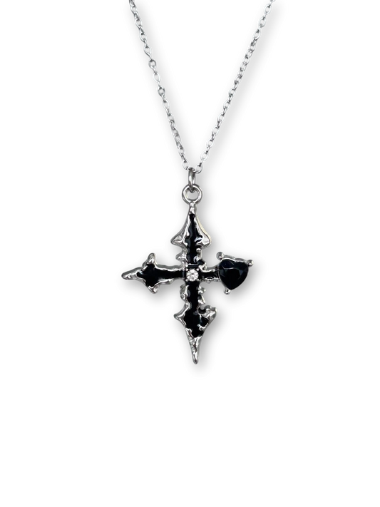Black Chapel Necklace | Gothic Elegance & Eternal Night (Limited Edition)