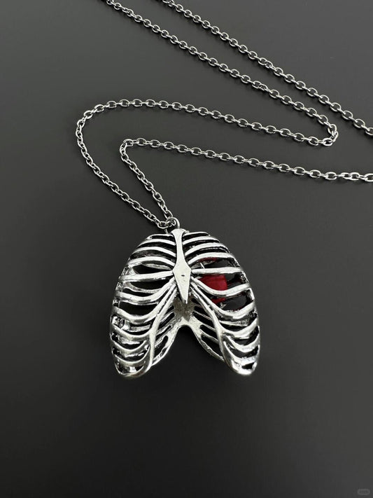 Warm Heart Necklace | Gothic Elegance & Soulful Design (Limited Edition)