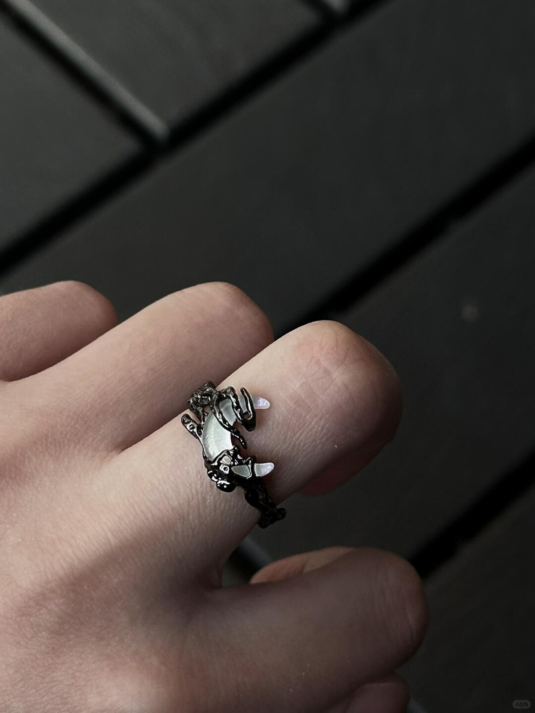 Moonbound Eternity | Violet Lunar Glow Ring (Y2K Limited)