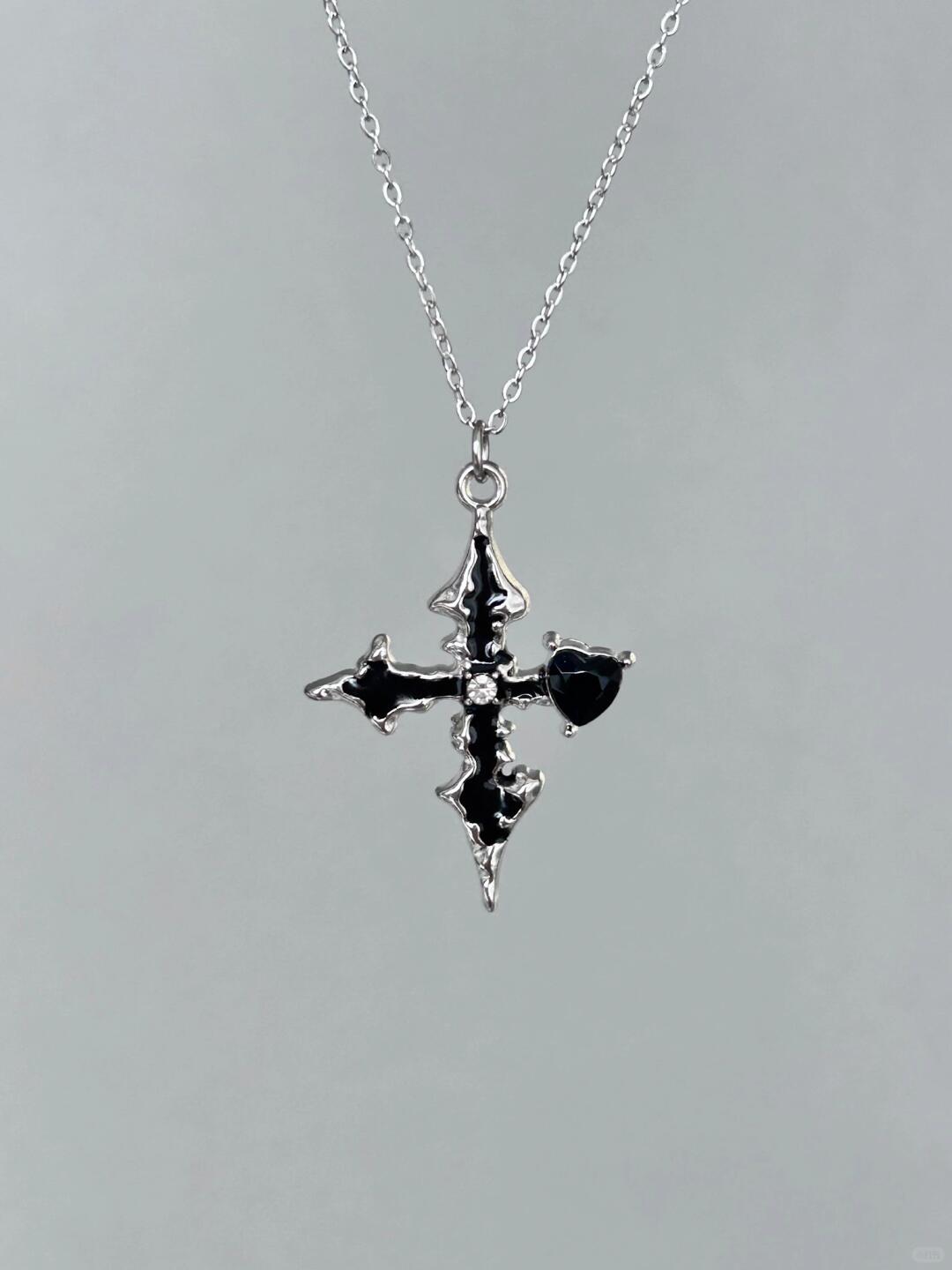 Black Chapel Necklace | Gothic Elegance & Eternal Night (Limited Edition)