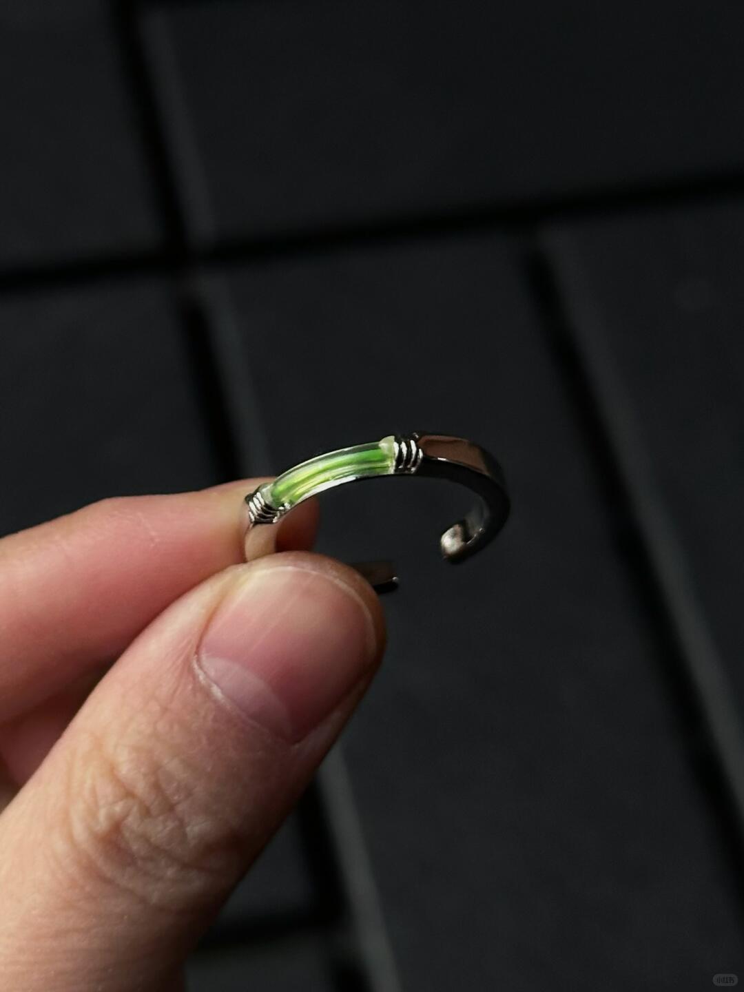 Phase 51 Venom Symbiote | Alien Experiment Cuff Ring (Y2K One-of-a-Kind)