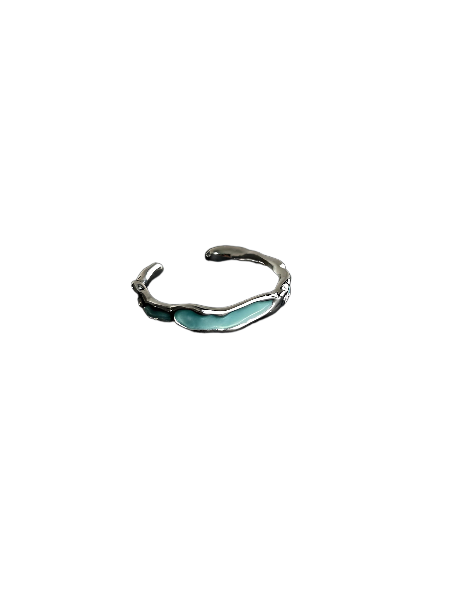 Turn Blue Ring | Poetic Minimalist Silver Band for Dreamers and Drifters