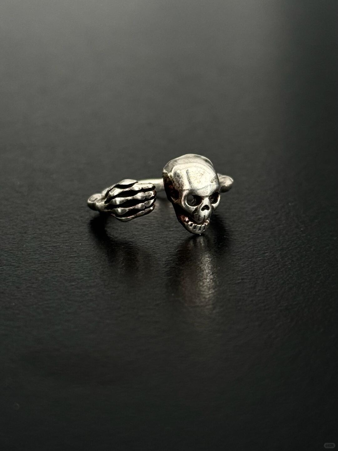 Vintage Hollow Skeleton | Truth Through Bone Statement Ring (Y2K Limited)