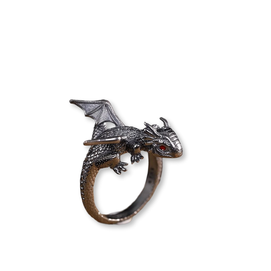 Drago Magico Allevato | Anello a Scaglie di Drago Incantato (Y2K Limited)