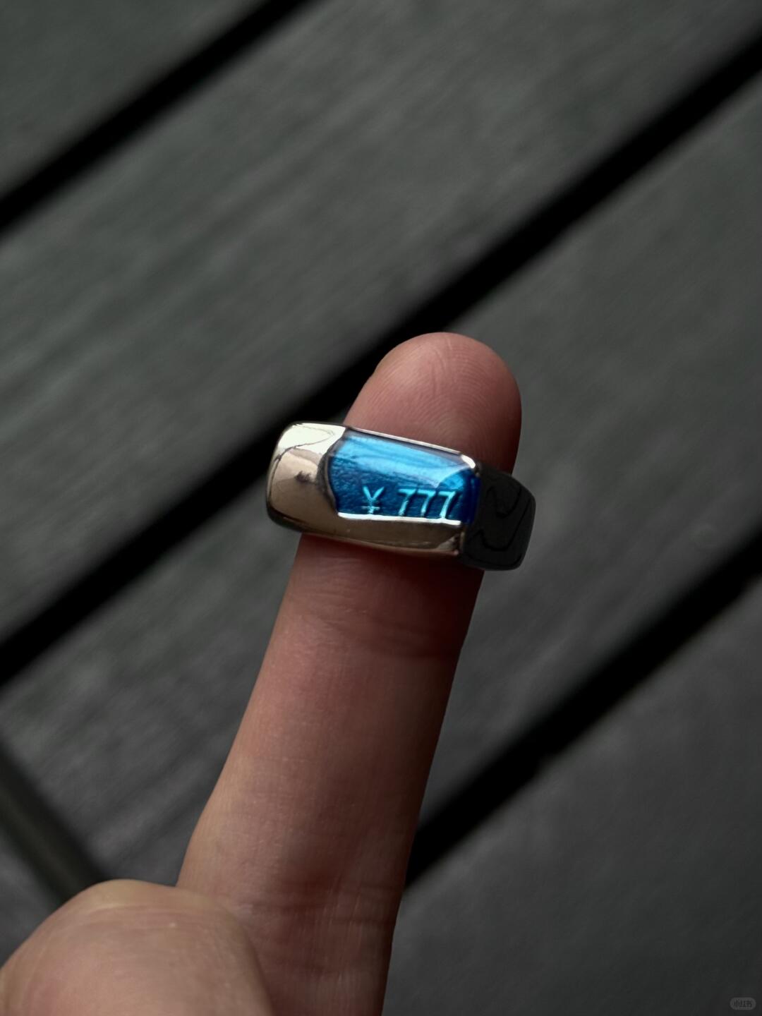 Lucky 777 | Manifestation Angel Number Ring (Y2K Limited)