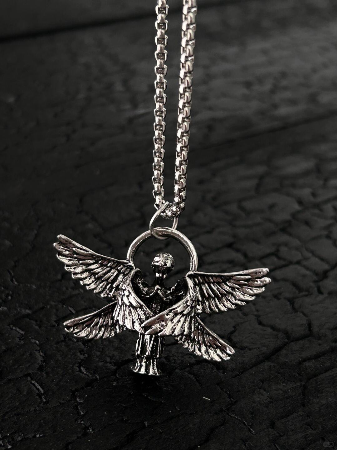 Atonement Angel Necklace | Fallen Grace & Redemption (Limited Edition)