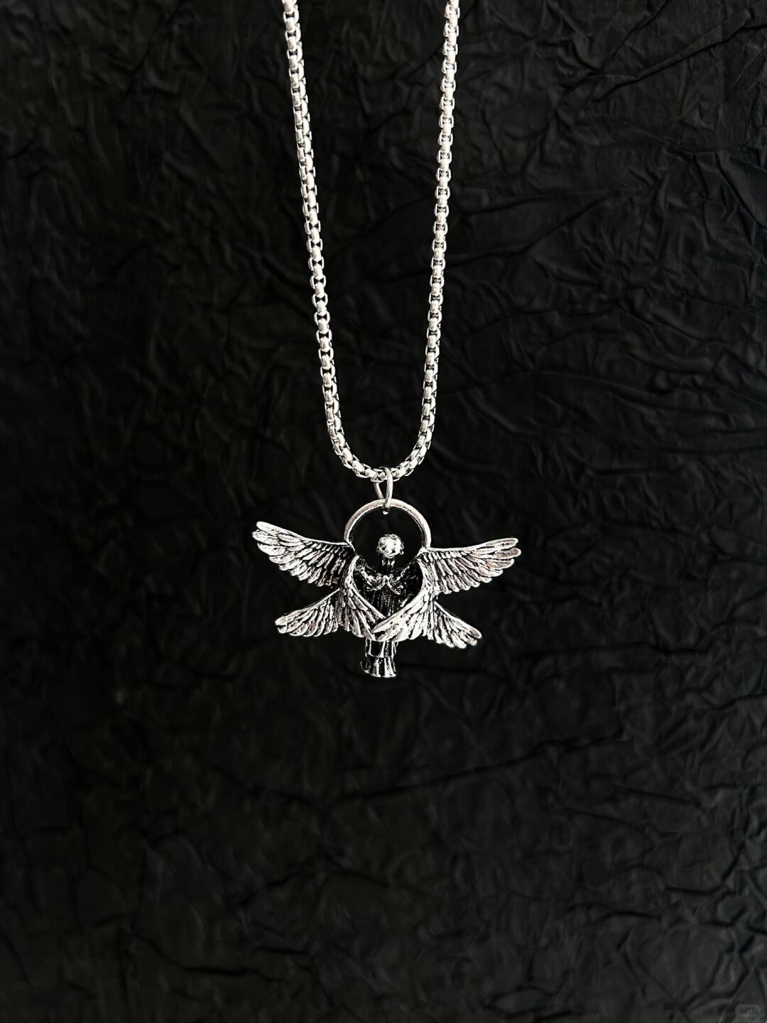 Atonement Angel Necklace | Fallen Grace & Redemption (Limited Edition)