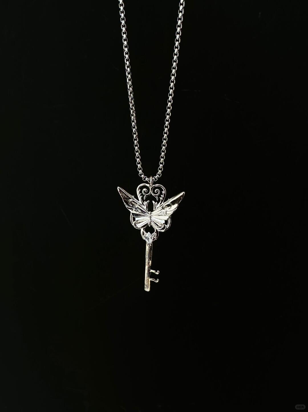Butterfly Key Necklace | Freedom Resonance & Spring Rebirth (Limited Edition)