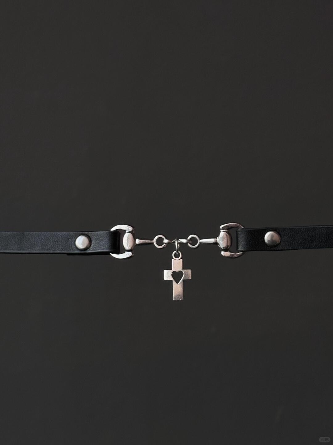 Monastery Cloister | Gothic Spiritual Choker (Y2K Limited)