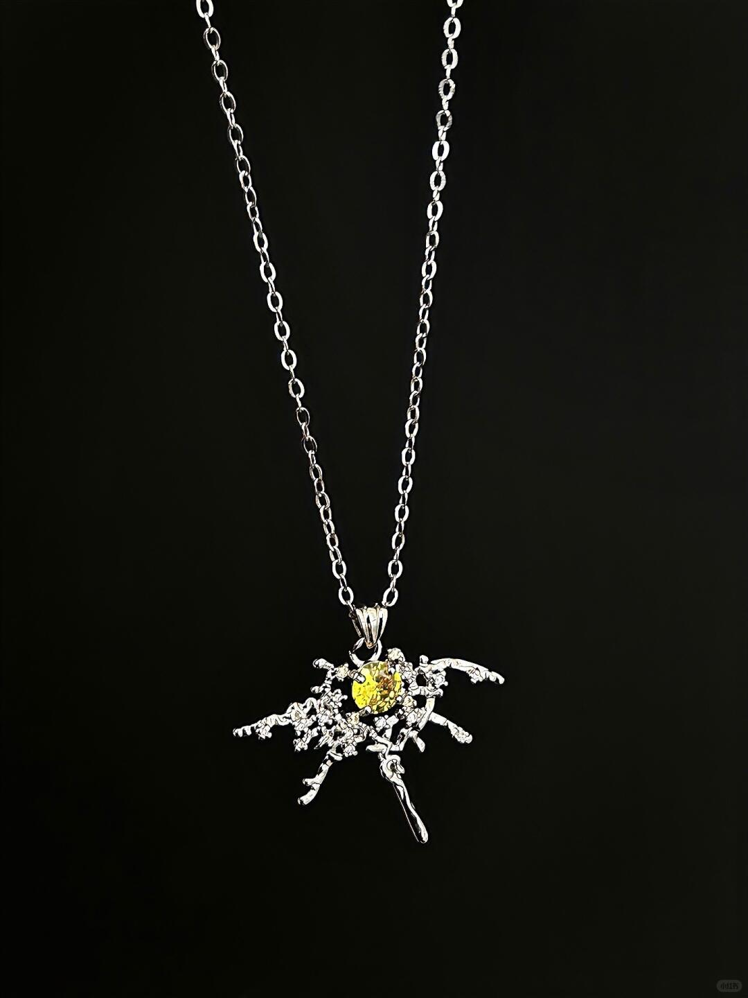 Citrine Necklace | Poetic Elegance & Radiant Design (Limited Edition)