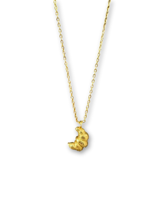 Croissant Necklace | Vintage Warmth & Cozy Elegance (Limited Edition)