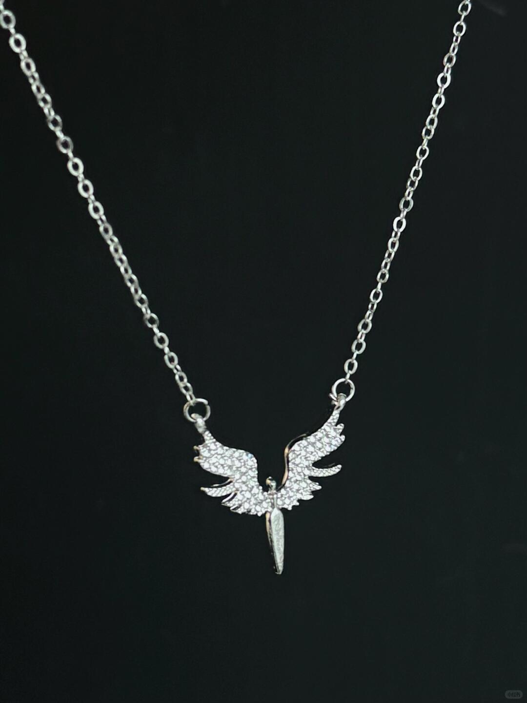 Libertas Aeterna Necklace | Wings of Freedom & Poetic Design (Limited Edition)