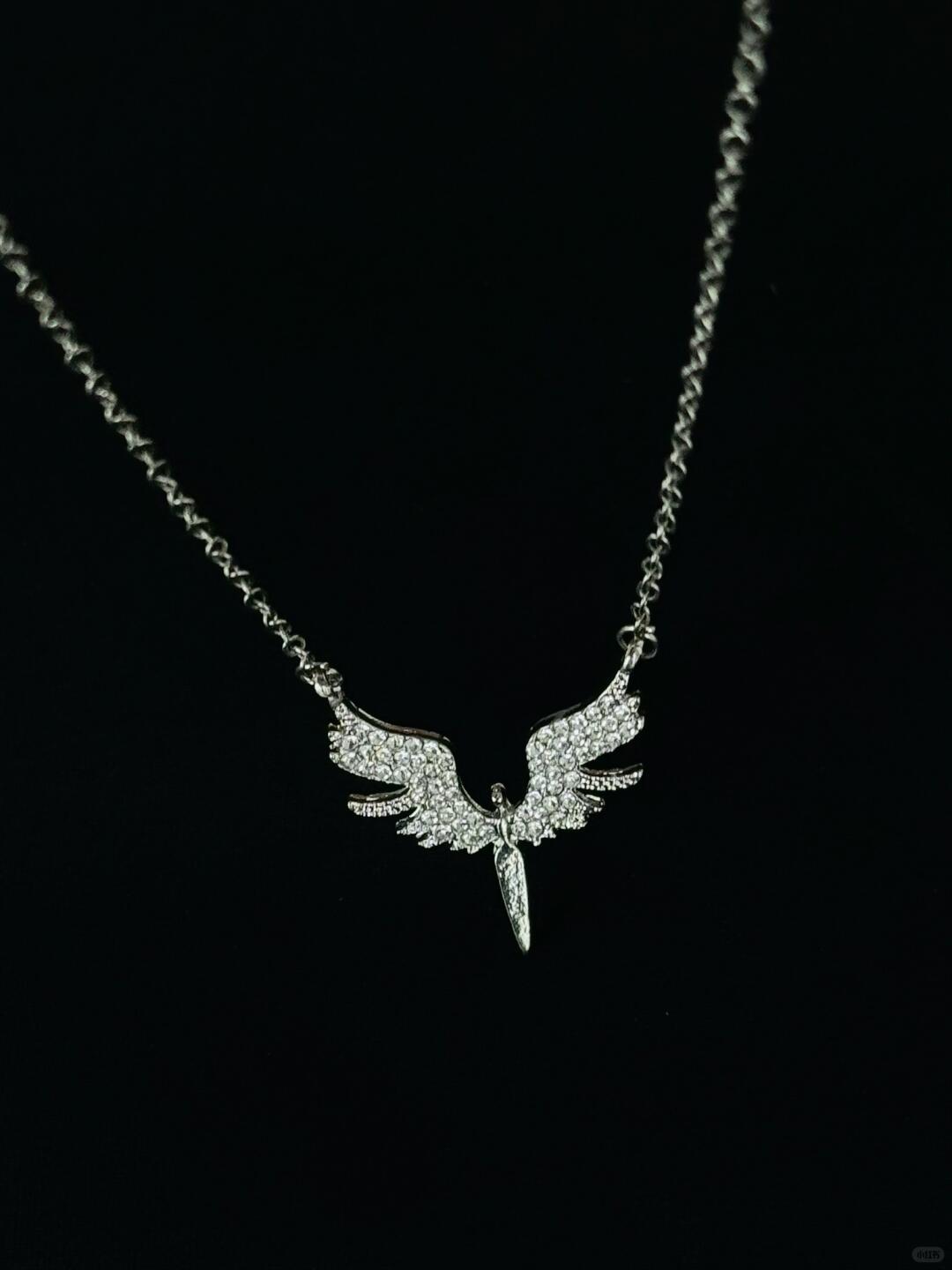 Libertas Aeterna Necklace | Wings of Freedom & Poetic Design (Limited Edition)