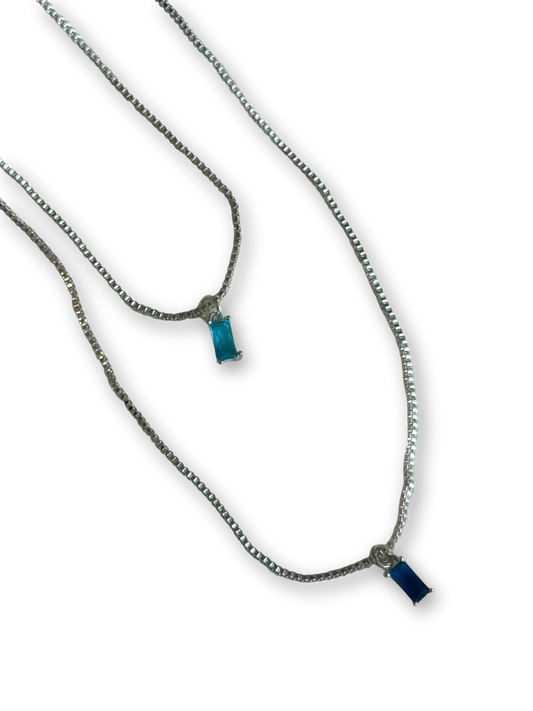 Liquid Indigo Necklace | Infinite Blue & Cool Elegance (Limited Edition)