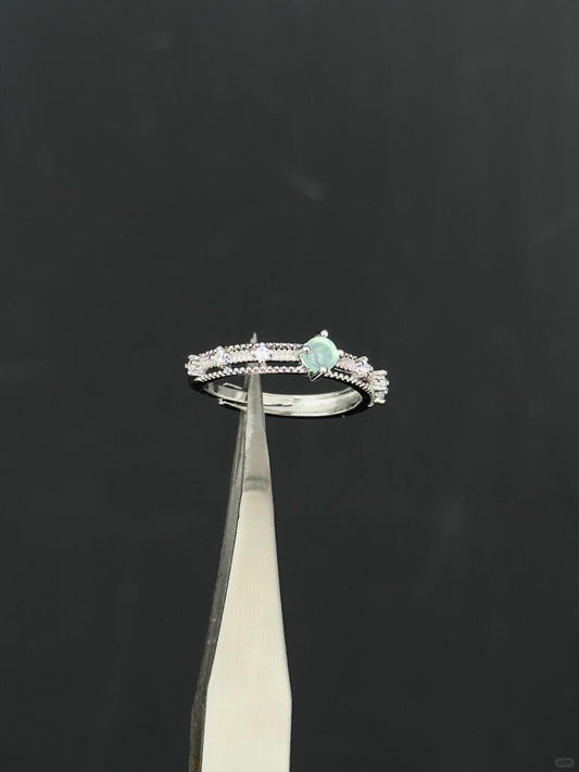 Moonlight Oasis Ring | Poetic Soliloquy in Silver (Limited Edition)