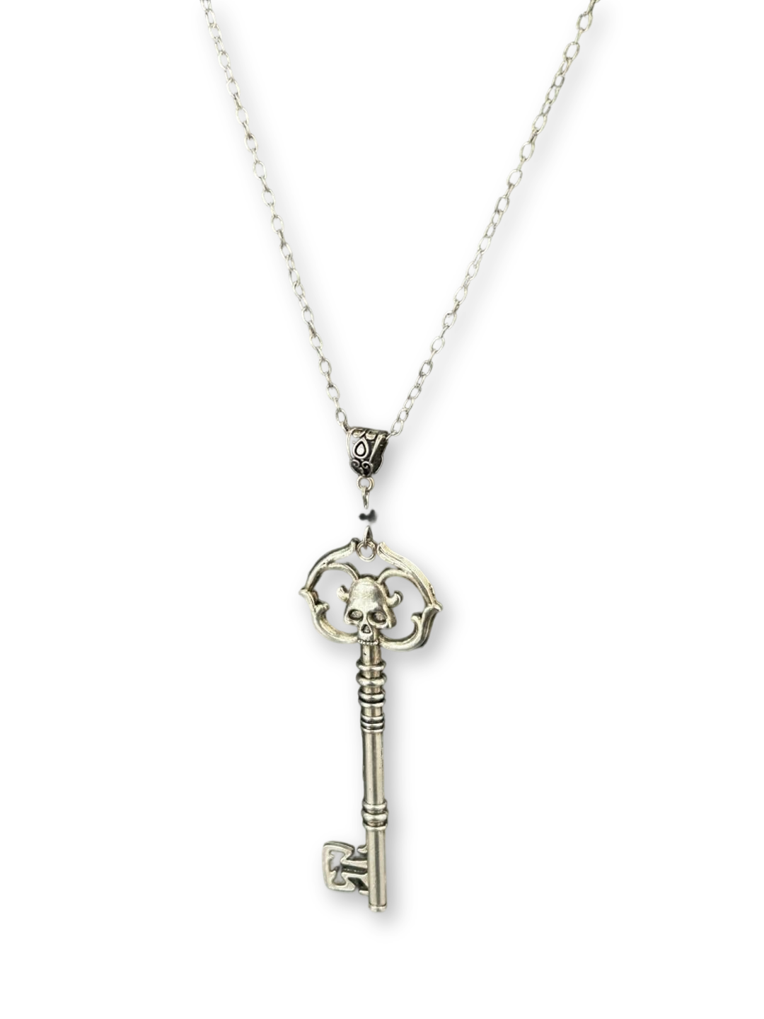 Dark Key of Nevermore | Raven’s Necromantic Key Pendant (Y2K Limited)