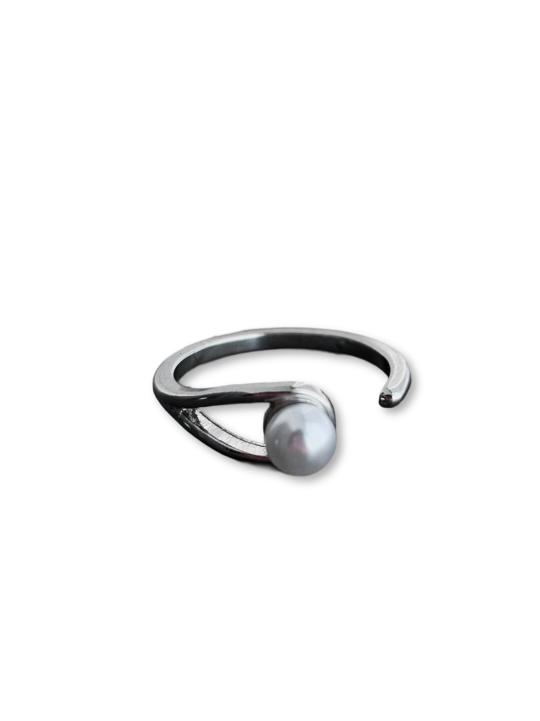 Pearl of Moonlight | Moonlit Shell Tear Ring (Y2K Limited)