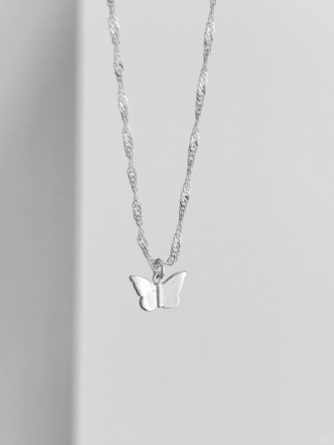Pili Pala Necklace | Faded Butterfly Elegance & Handcrafted Design (Limited Edition)