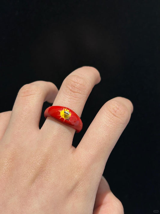 Pomme Apple Ring | Playful Charm & Poetic Design (Limited Edition)