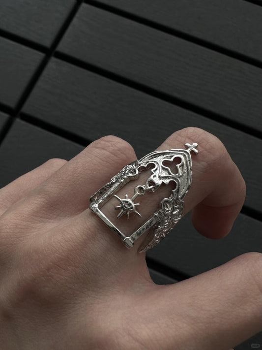 Saint Chapelle Ring | Gothic Faith & Poetic Redemption (Limited Edition)