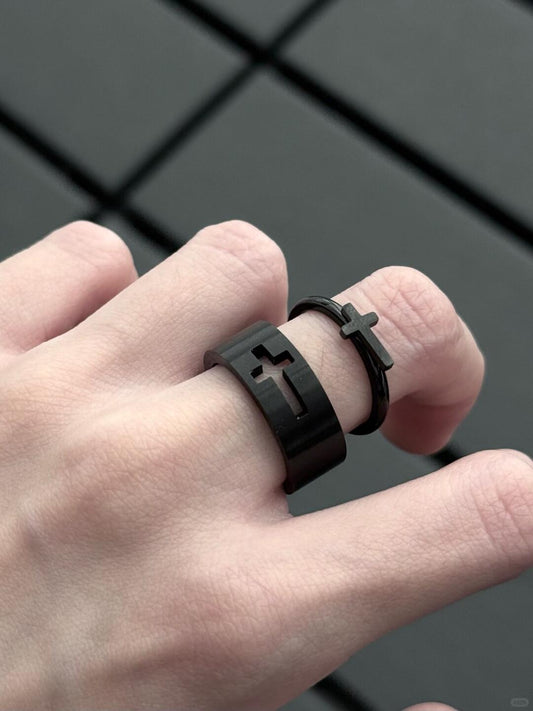 Salvation Rings | Camus-Inspired Couple Rings & Poetic Design (Limited Edition)