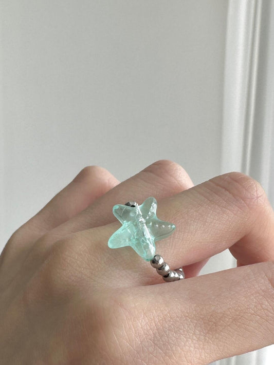 Shallow Shoal Stars Ring | Ocean Elegance & Poetic Design (Limited Edition)