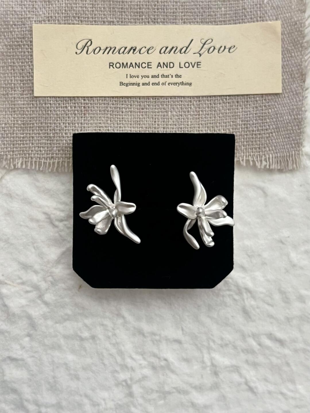Y2Bling Silver Jasmine Earrings | Silver Jasmine (Limited Edition)