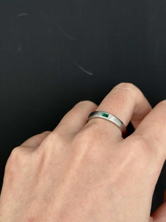 Smeraldo | Moonlit Turquoise Hidden Love Statement Ring (Y2K Limited)
