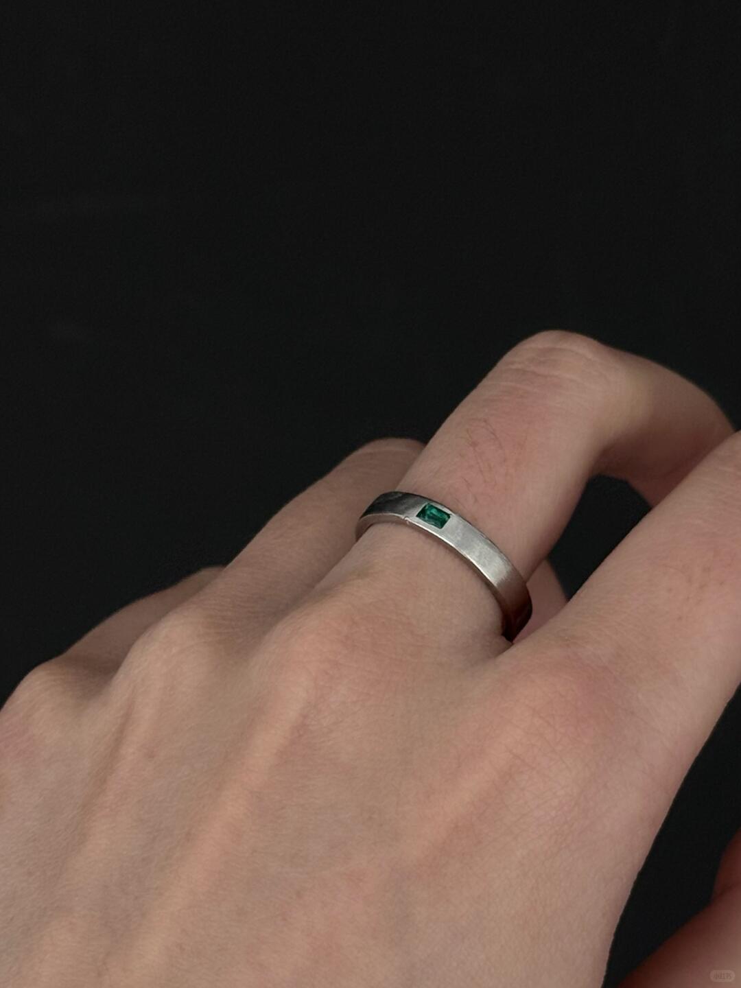 Smeraldo | Moonlit Turquoise Hidden Love Statement Ring (Y2K Limited)