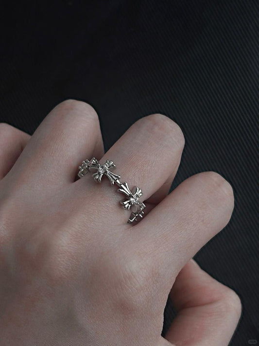 Sparkling Oblivion | Crystalized Forgetfulness Statement Ring (Y2K Limited)